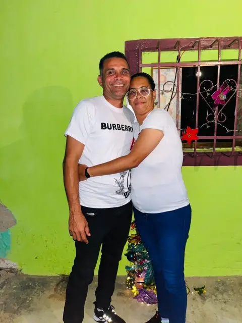 Jhon Camargo y Irene Josefina Pérez