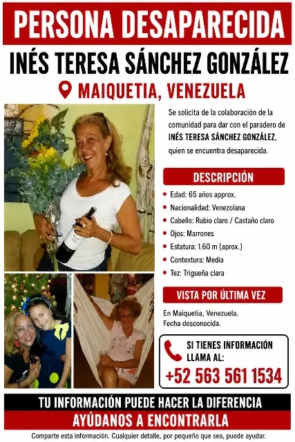 Ines Teresa Sanchez Gonzalez