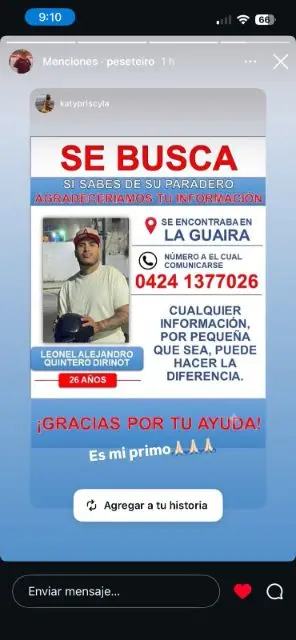 Leonel Alejandro quintero dirinot