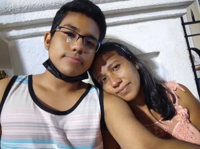 Lismar Ibarra y José Alejandro Mamani