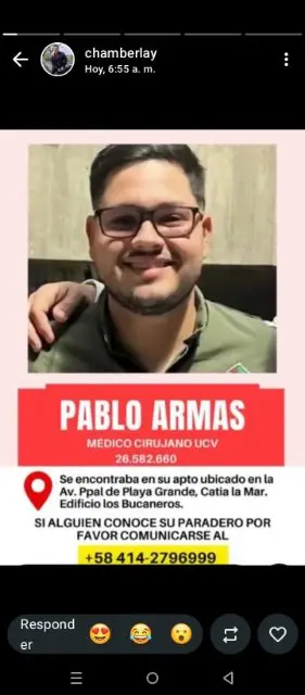 Pablo armas