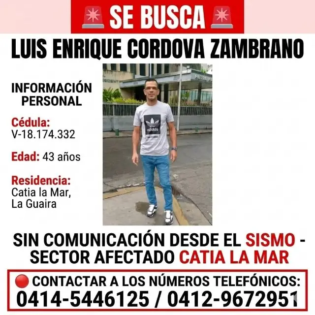 Luis Enrique Cordova Zambrano