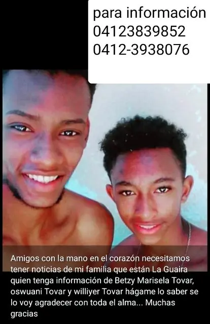 Oswani y Wilinger Tovar