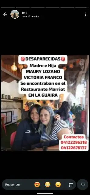 Maury Lozano y Victoria Franco