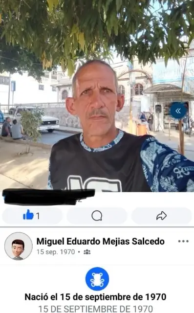 Miguel Eduardo Mejias Salcedo