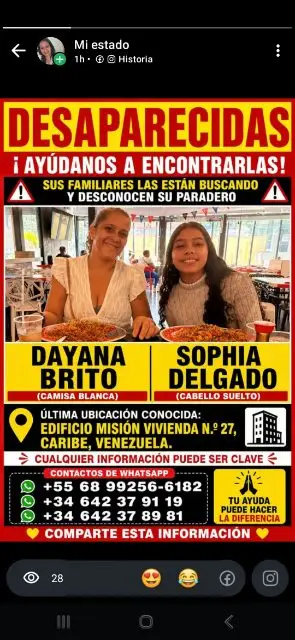 Dayana brito y sophia delgado