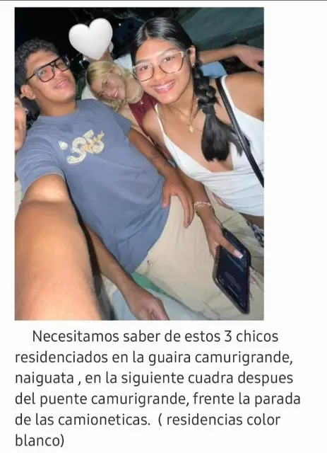 Raiben, Valeria y Antonella