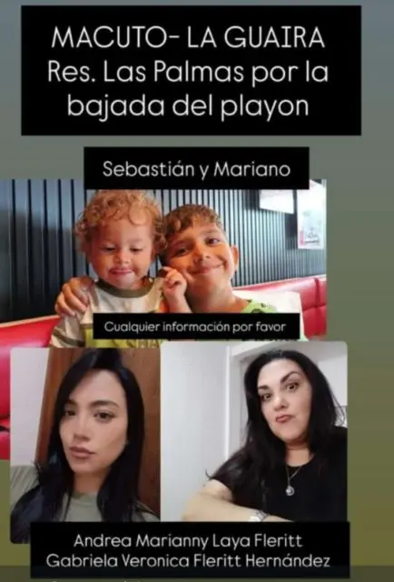 Andrea Laya, Gabriel Fleritt , Sebastian y Mariano