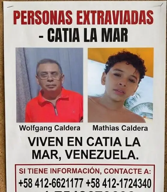 Wolfgang Caldera y Mathias caldera