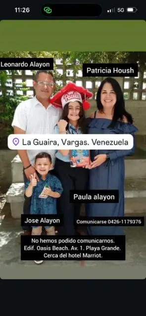 FAMILIA ENTERA DESAPARECIDA