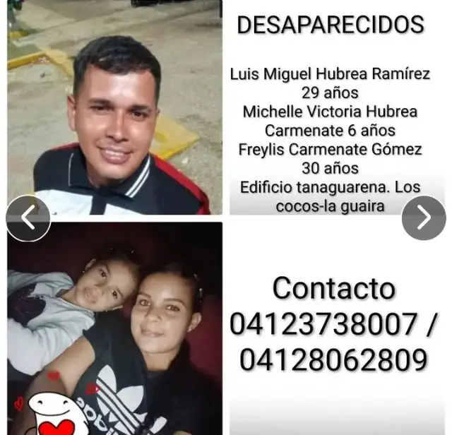 Luis Miguel hubrea Ramírez - freilys carmenate - Michelle hubrea