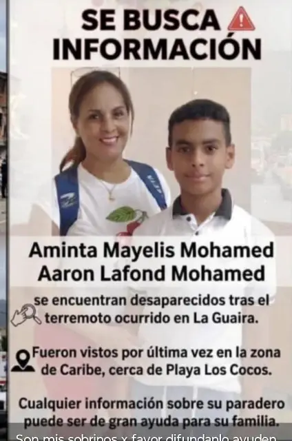 Aminta Mayelis Mohamed y Aarón Lafond Mohamed