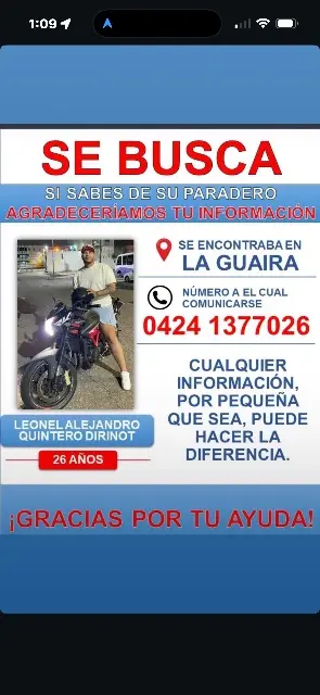 Leonel Alejandro quintero dirinot