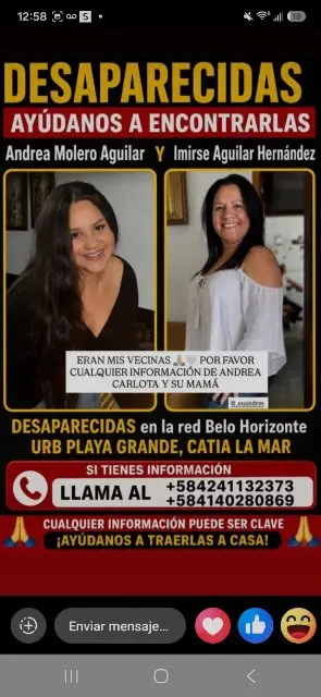 Andrea carlita y su mama