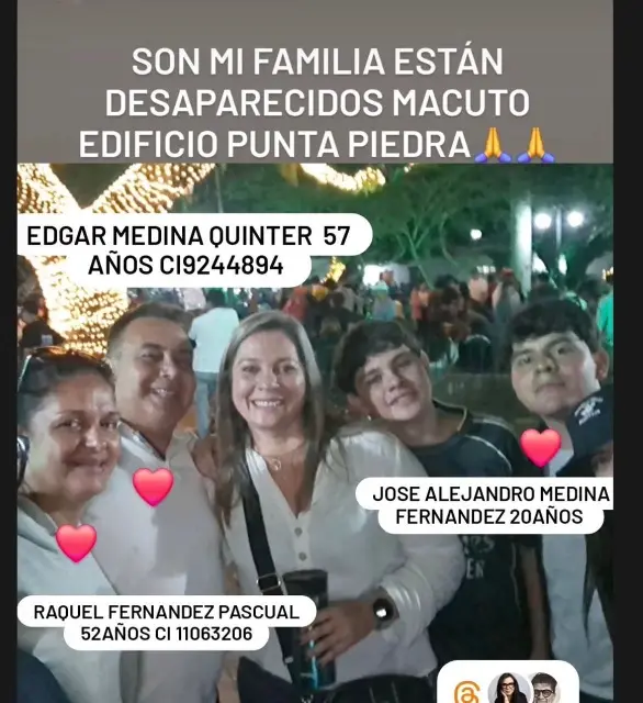 Edgar Medina y yenifer Medina quintero y familia