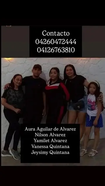 Aura Aguilar Yamileth alvarez Nilson Alvarez Vanessa Quintana jeysimy Quintana