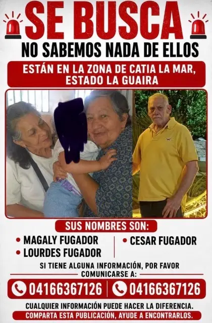 Magaly fugador Lourdes Fugador y Cesar Fugador