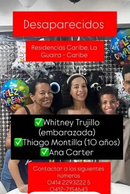 Ana suleyma caeter , Whitney Trujillo,Thiago Montilla