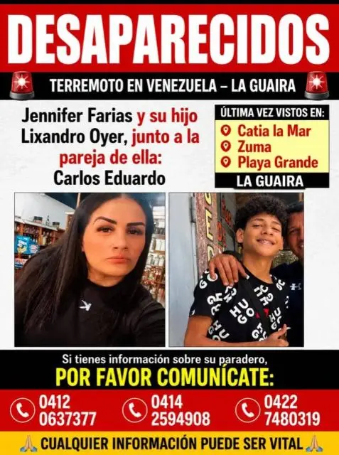 Lixandro Oyer y Jennifer Farias