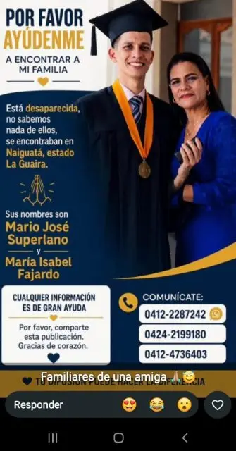 María Fajardo y Mario Superlano