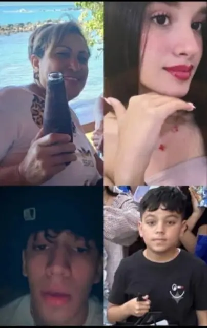 Yudith, Ana Verónica, Deivic Eduardo, Angel Eduardo
