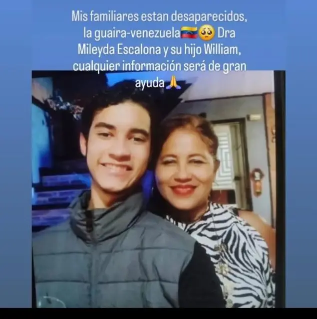 Mileida y Wiliam escalona