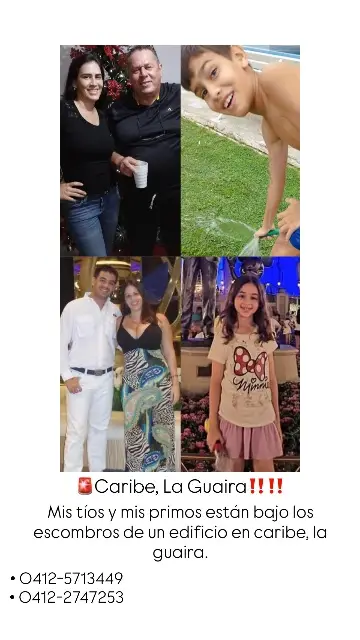Carolina muro, Karina Muro, Sergio Figueroa, Polaco, Christian, Victoria