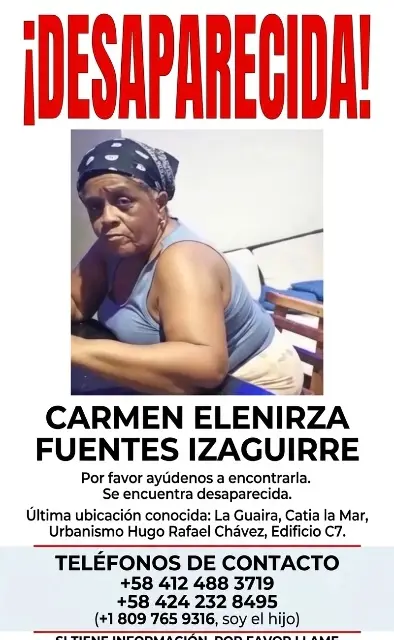 Carmen Elenirza fuentes Izaguirre
