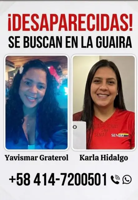 Yavismar Graterol y Karla Hidalgo