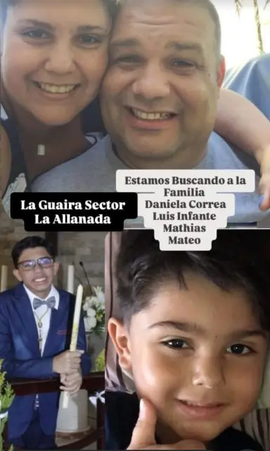 Daniela Correa , Luis Infante , Matias Infante , Mateo Infante