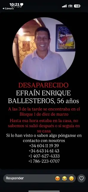 Efrain Enrique ballesteros