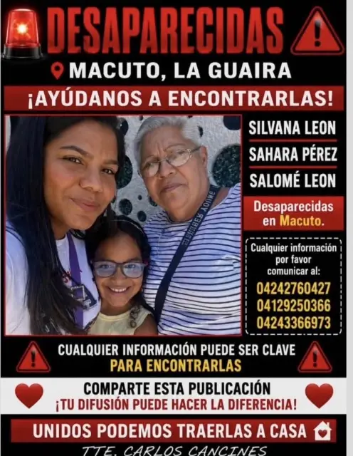 Silvana Leon, Sahara Perez, Salome León