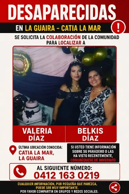 Belkis Díaz Valeria Diaz