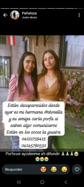 Antonella y carla