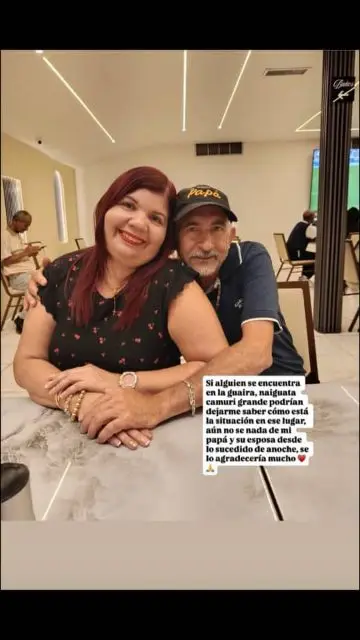 Domingo Terán y daphne perez