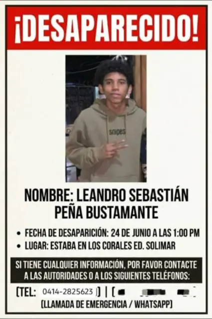 Leandro Sebastián peña bustamante
