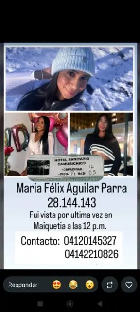 Maria Feliz Aguilar parra