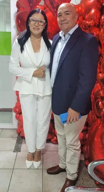 Jorge Luís Rossi y Medeline nieto