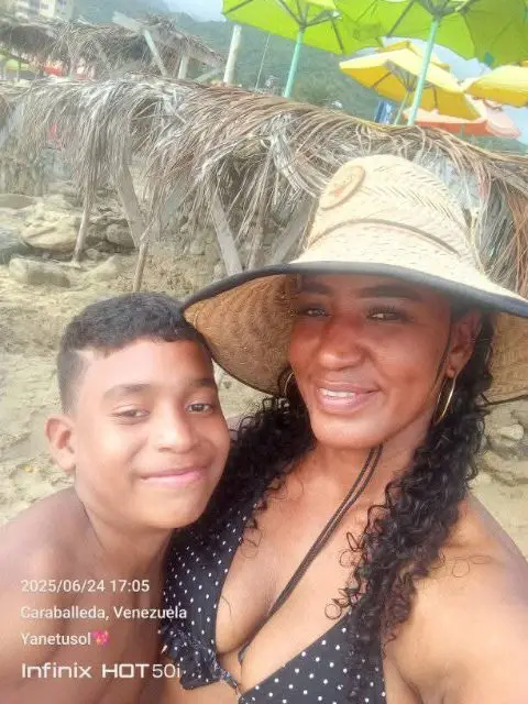 Yaneilys y Carlos eduardo