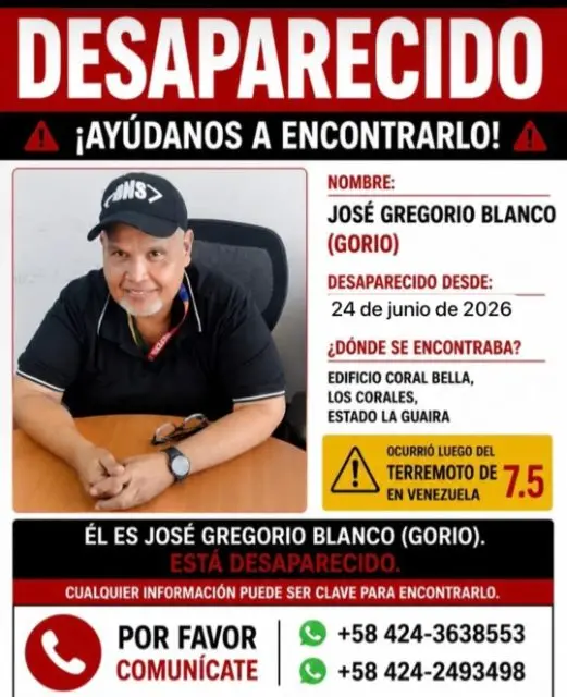 Jose Gregorio Blanco Barrios