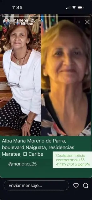 Alba María Moreno de Parra
