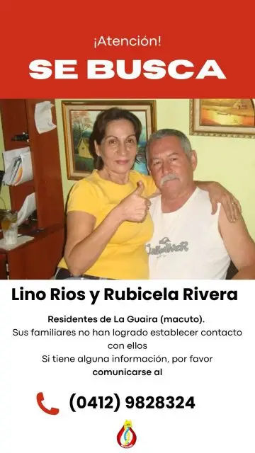 Lino Rios y Rubicela Marin