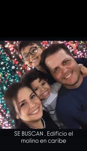 Daniel herrera, jhoana lobo y sus hijos