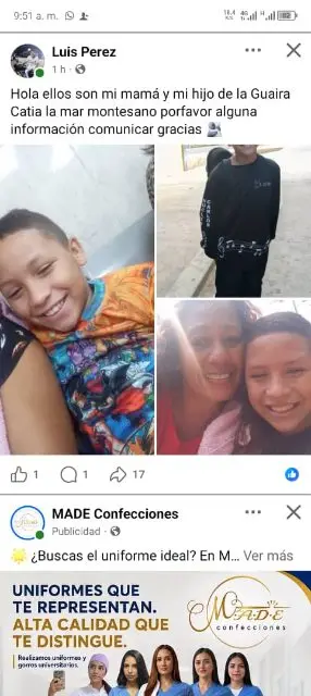 Merary perez y rosneider bossio