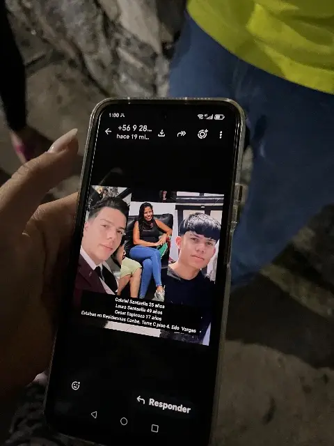 Laura Santaella, Gabriel Santaella y Cesar Espinoza