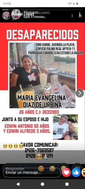 María evangélina Díaz de Urbina