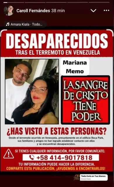 Mariana Sánchez y Axel requena