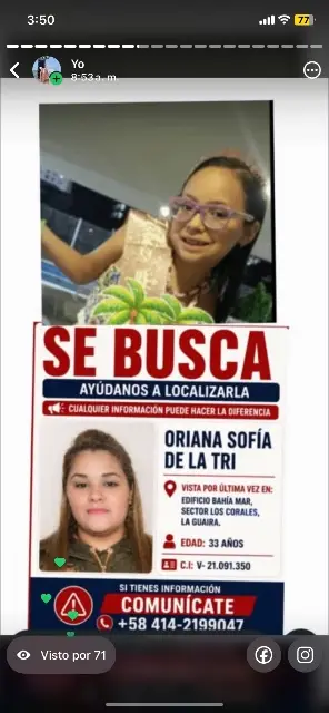 Oriana Sofía de la tri