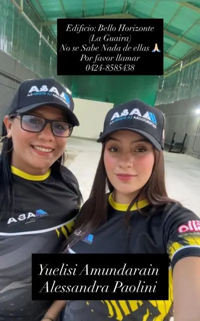 Yuleisi Amundarain y alessandra Amundarain