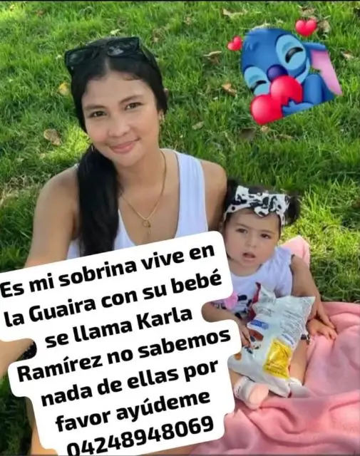 Karla del valle ramirez Moya 24 años Adhara Villarreal Ramírez (10 meses)